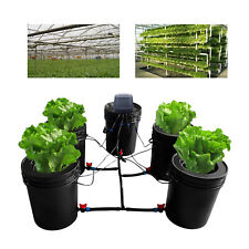 Circular Drip Irrigation 5 Buckets+Reservoir 5 Gallon Hydroponics Growing System picture