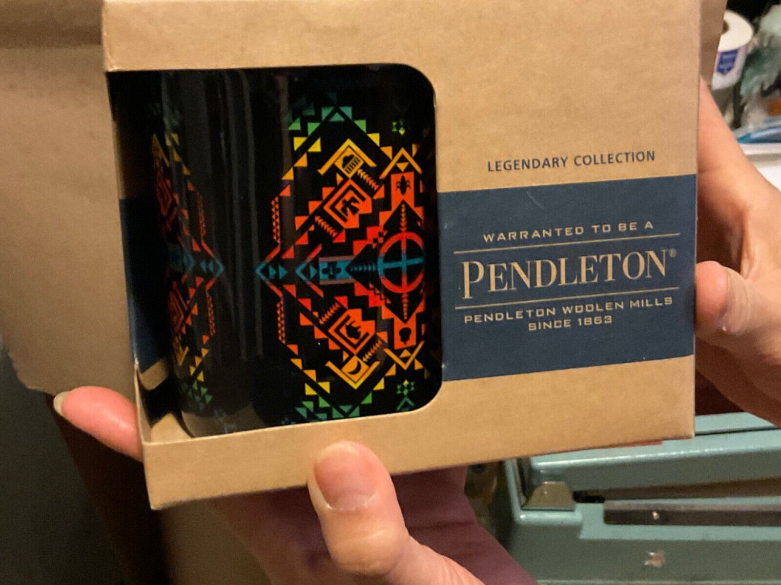 New Genuine Pendleton Blanket Mug A