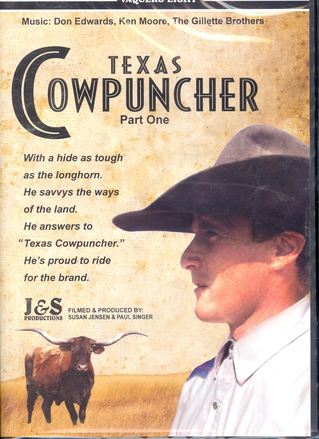 DVD-Vaquero Series-Vol 8: Texas Cowpuncher Part I