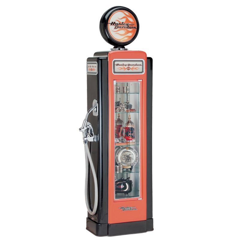 H-D® Harley Davidson Premium Gas Pump Display Case w/  