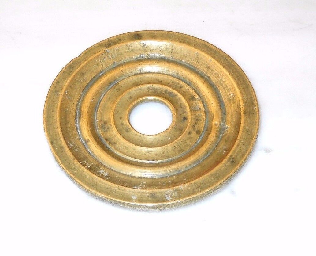 Antique Greek Solid Brass Balance Scale Weight 200 drams or dirhems