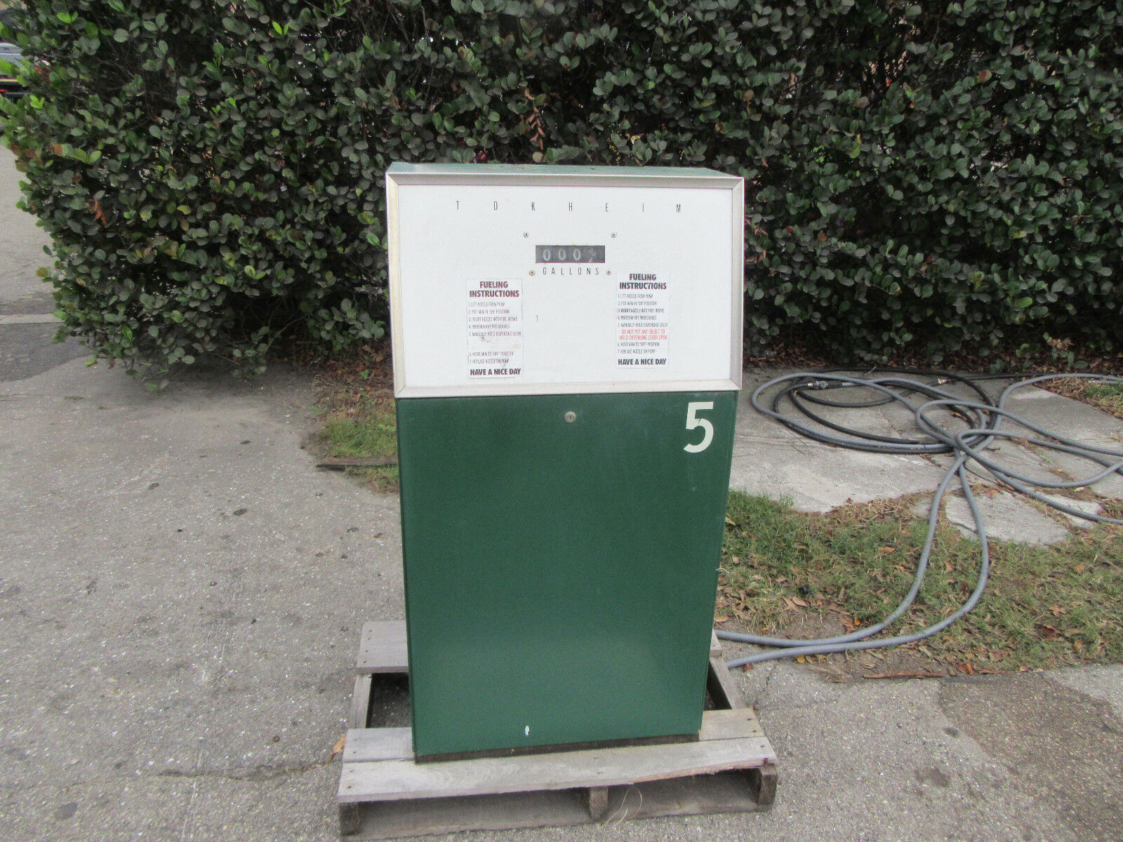 Tokheim Commercial 785-CC-PR Single Dispenser Gas Diesel Fuel Pump