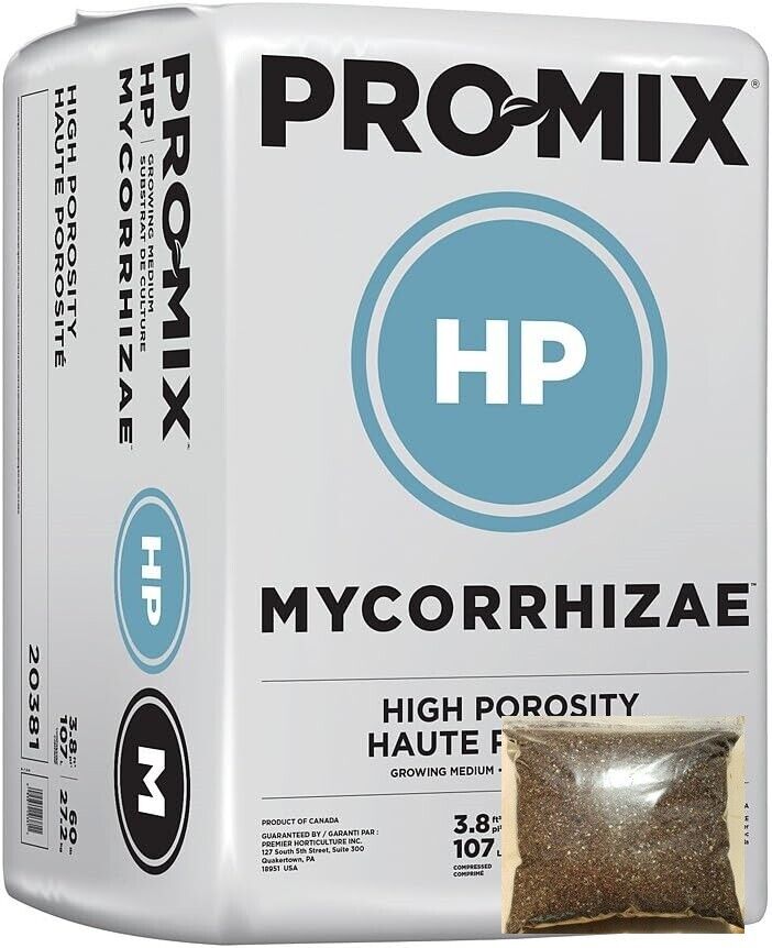 Pro-Mix HP Potting Mix Seed Germination Soilless Growing Media Mycorrhizae FAST