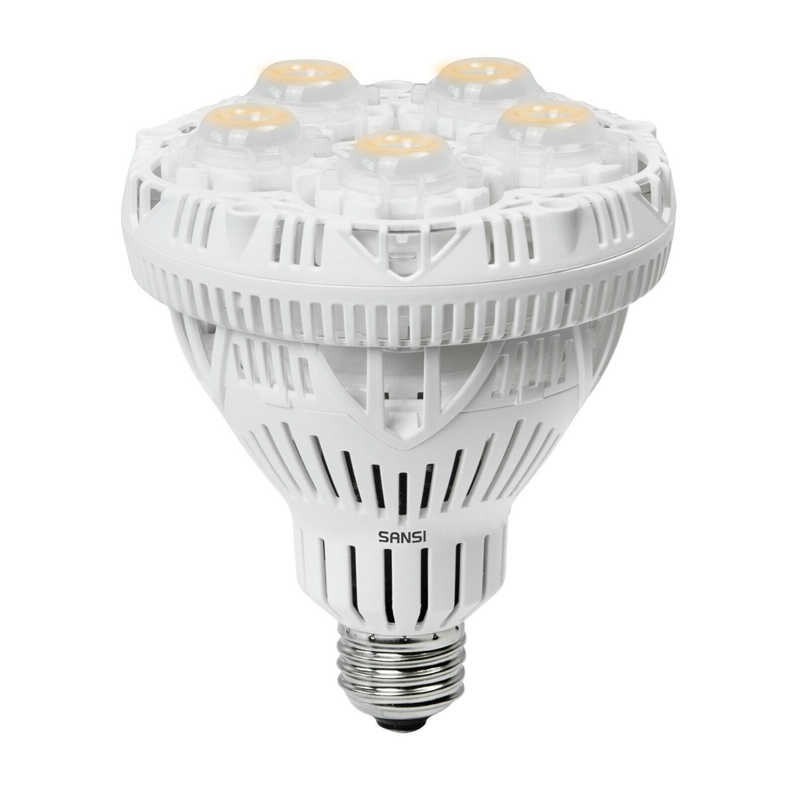 SANSI 24W LED Plant Grow Light Bulb Full Spectrum Indoor Veg Bloom Growth Lamp