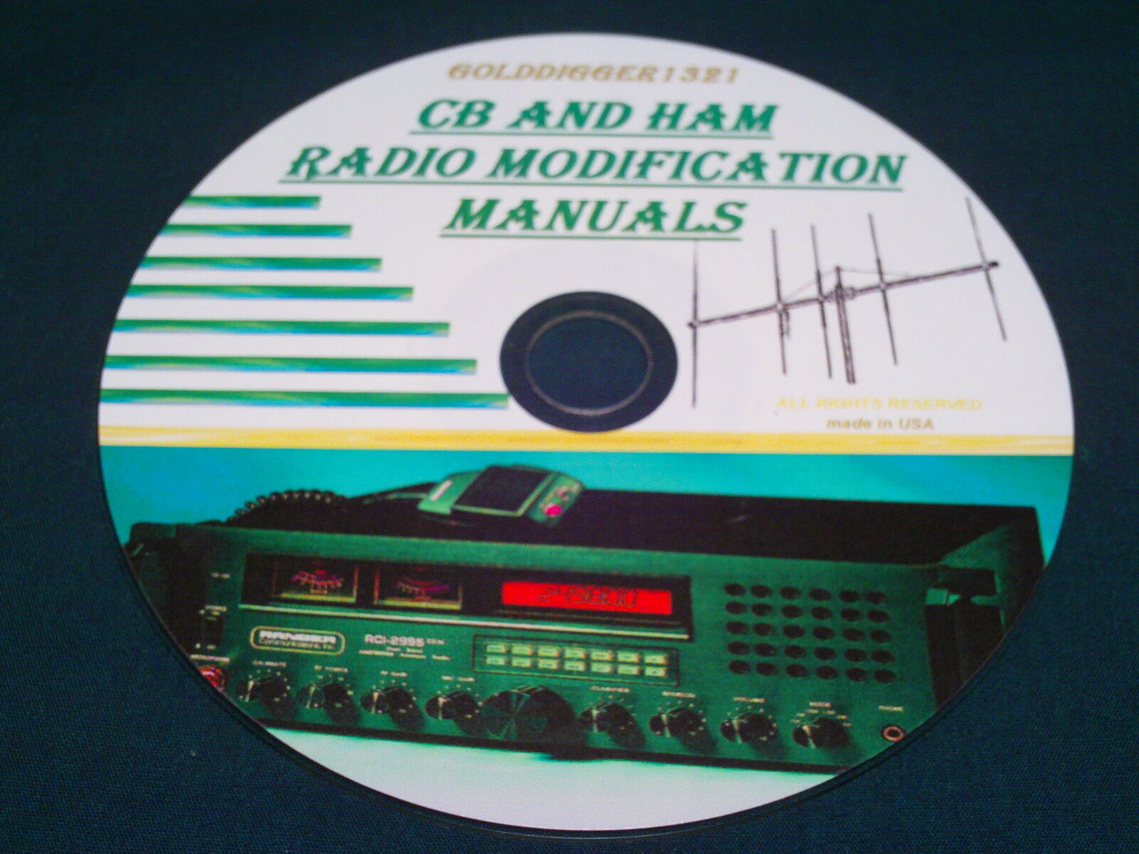 CB AND HAM RADIO MODIFICATION MANUALS ON CD