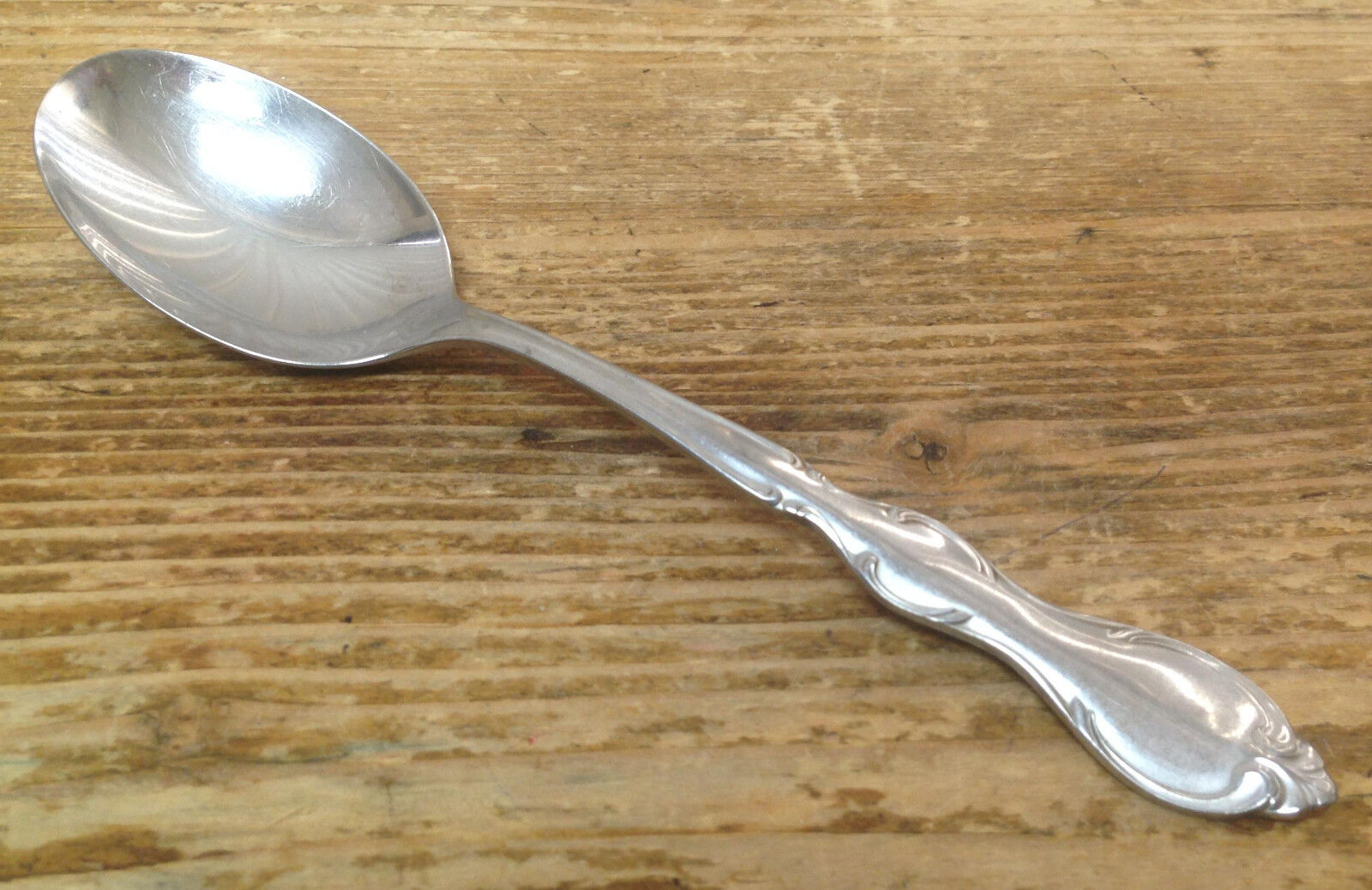 International IS Stainless 1847 Rogers 1 Oval Soup Place Spoon Cotillion DULL