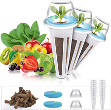 Hydroponic-Garden System Seed-Pods Kit - 15 Grow Domes,15 Pod Labels,15 Grow Bla picture