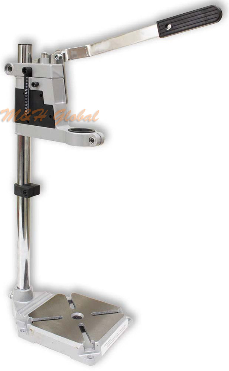 Universal Clamp Drill Press Bench Stand Adjustable Height for Drilling Collet