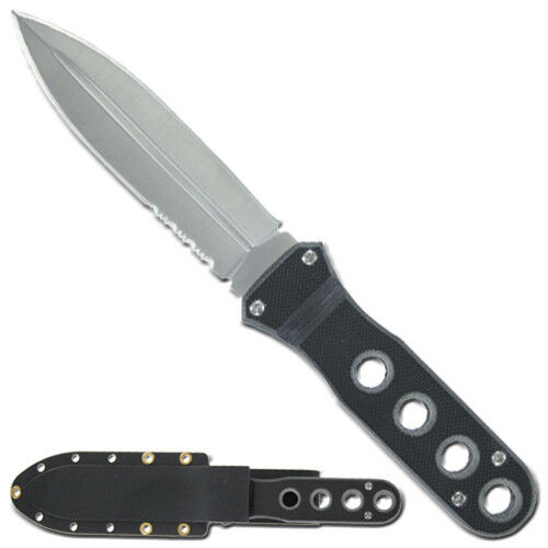 Special Agent Stinger Double Blade Dagger Outdoor Hunting Camping Combat Knife