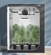 VEVOR 5x5 Grow Tent, 60'' x 60'' x 80'', High Reflective 2000D Mylar Hydroponic  picture