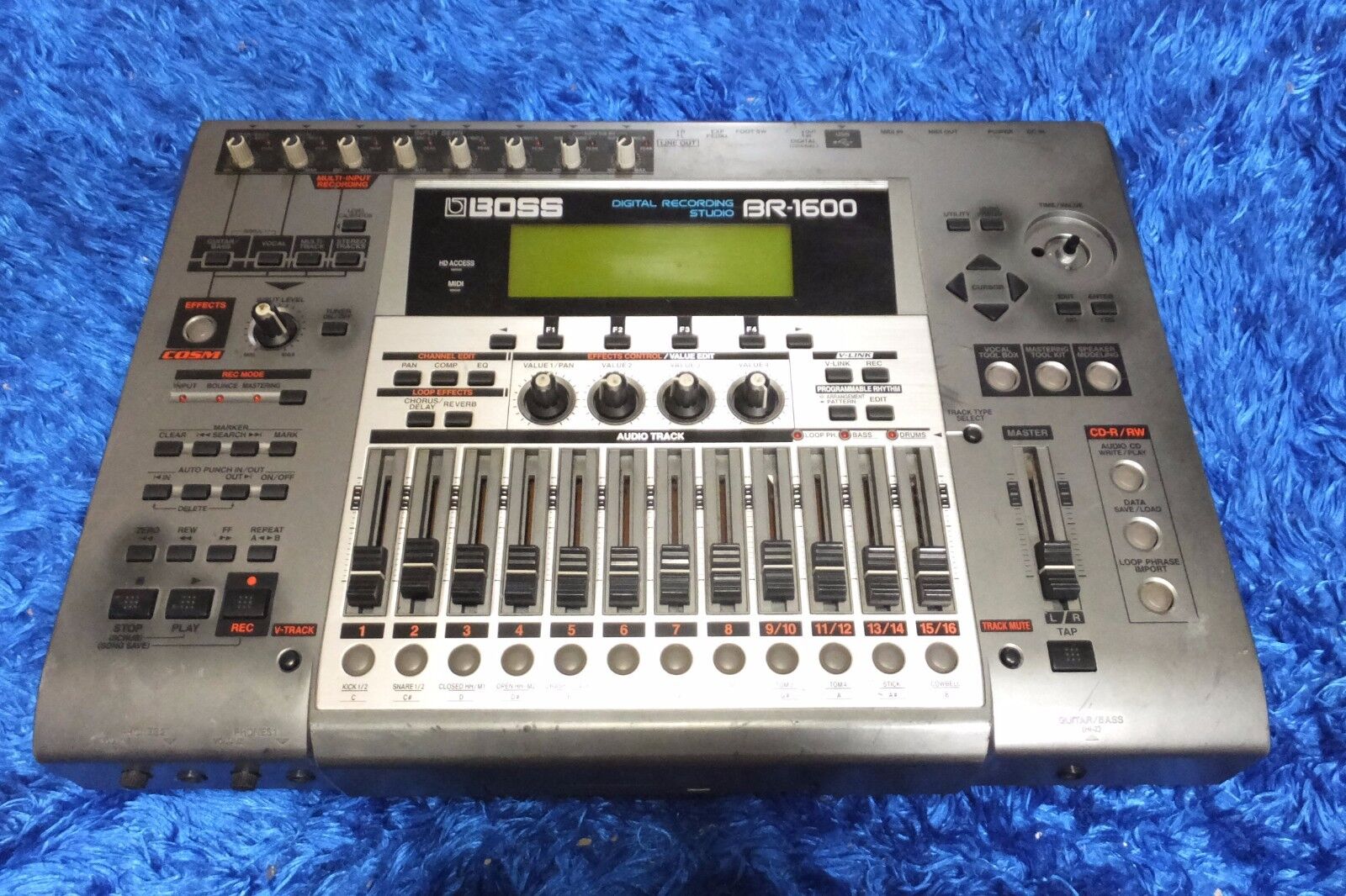 Roland/Boss BR-1600 cd Digital Studio Recording Station recorder serial bu87302