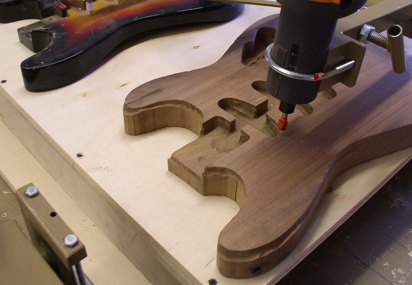 Guitar Carving Duplicator-  will do Bodies and Necks