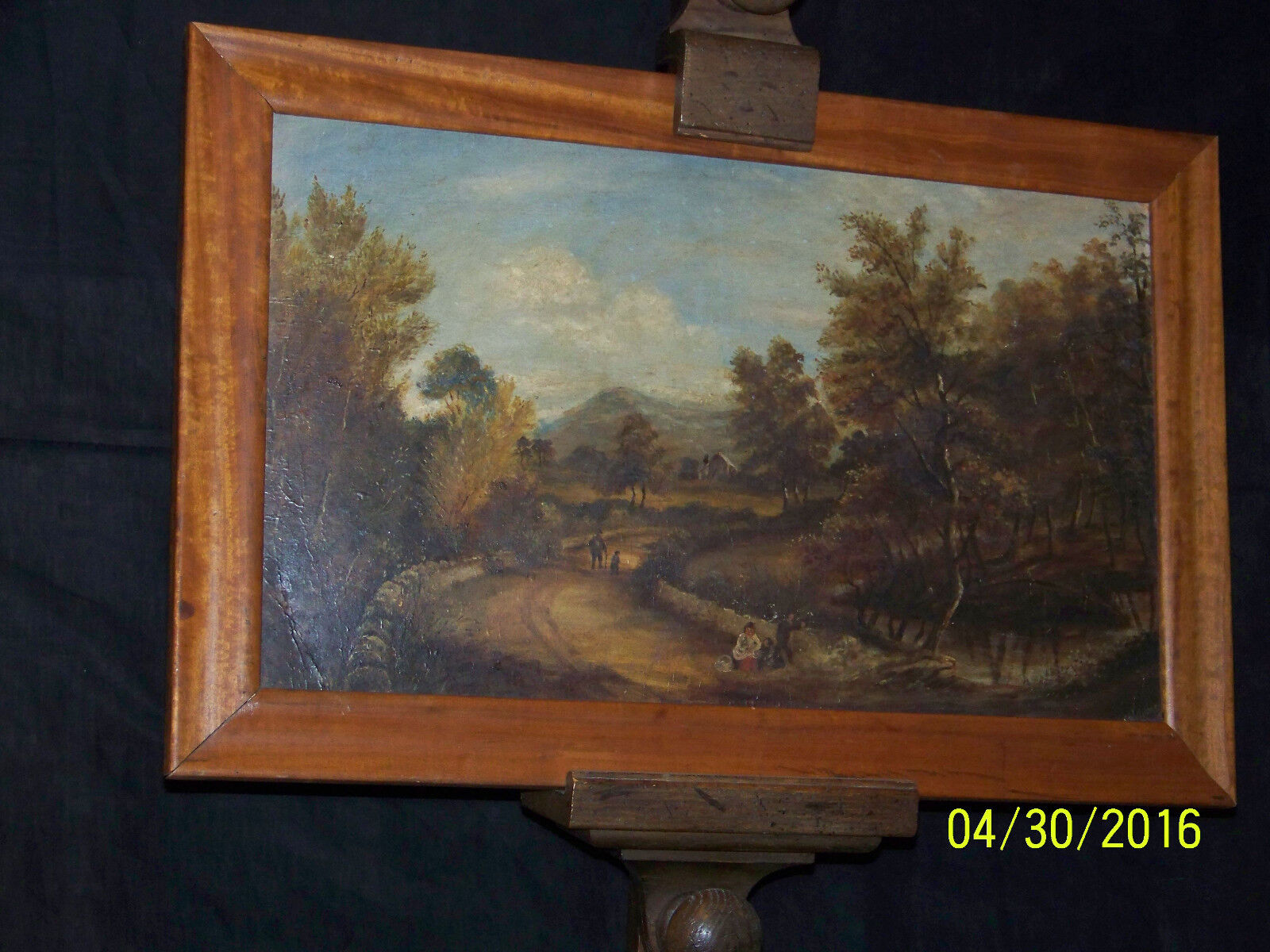 Edward Charles Williams Listed Artist Original Oil Victorian Landscape Painting