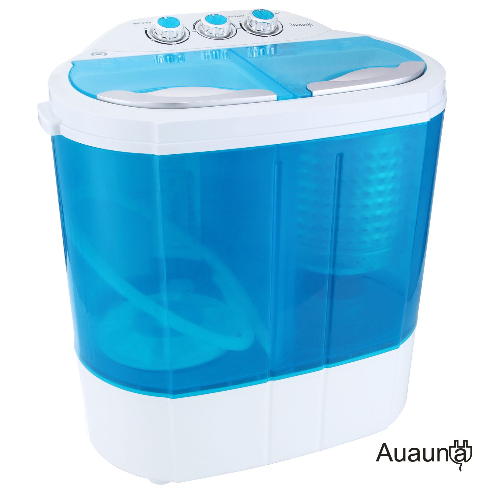 Mini Portable RV Dorm Compact 8-9lbs Washing Machine Washer Spin Dryer Laundry