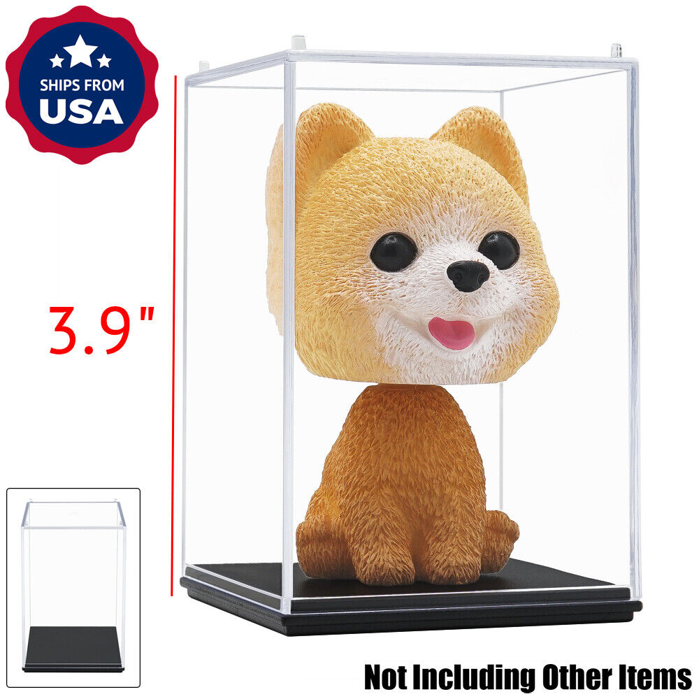 US Clear Acrylic Perspex Display Box Case 3.9\