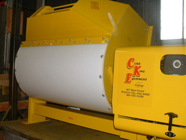 New 12 cubic foot  Hydraulic mortar and concrete mixer from Curb King