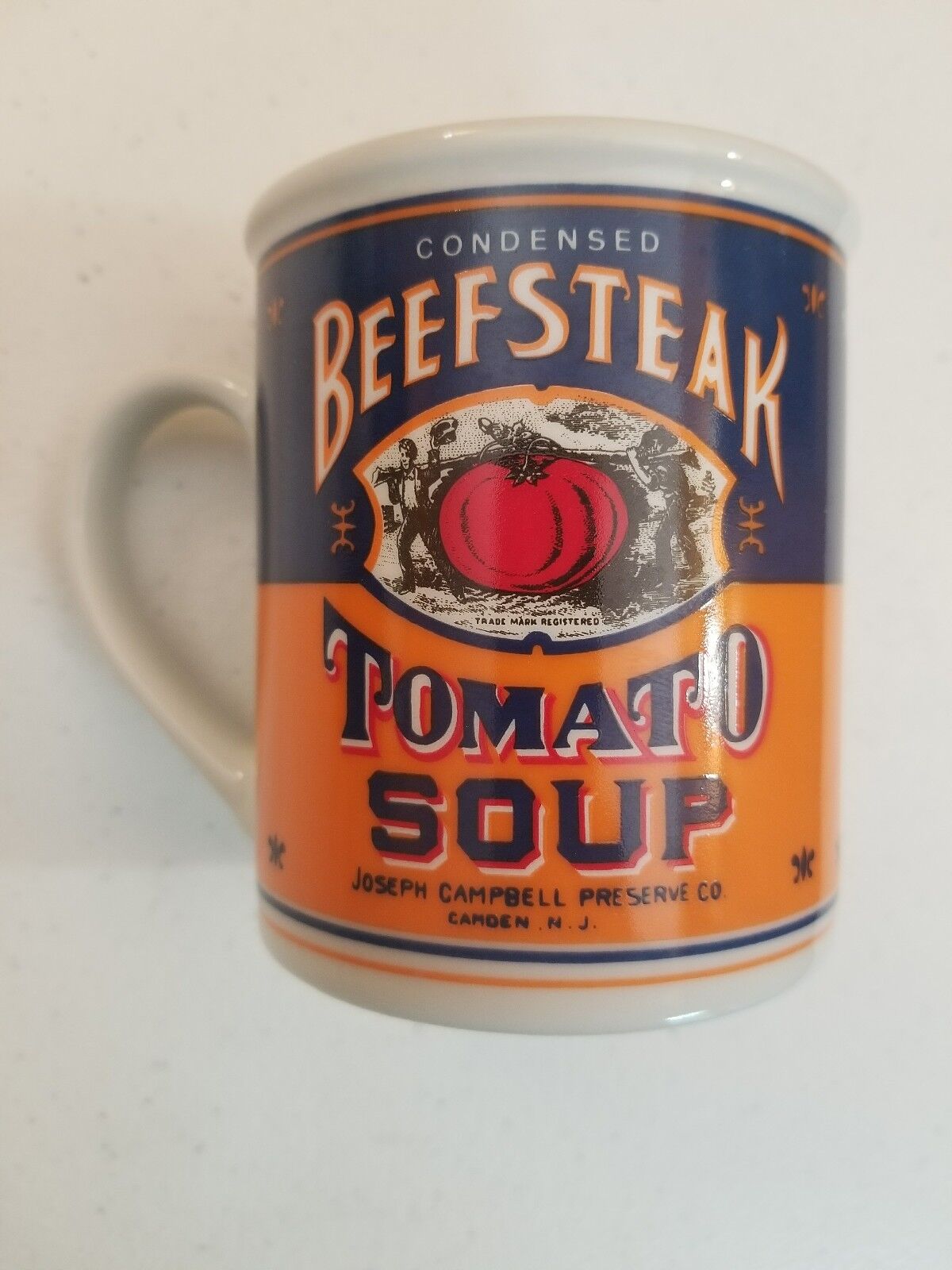 Campbell Condensed Beefsteak Tomato Soup 125th Anniversary Collection Cup Mug 