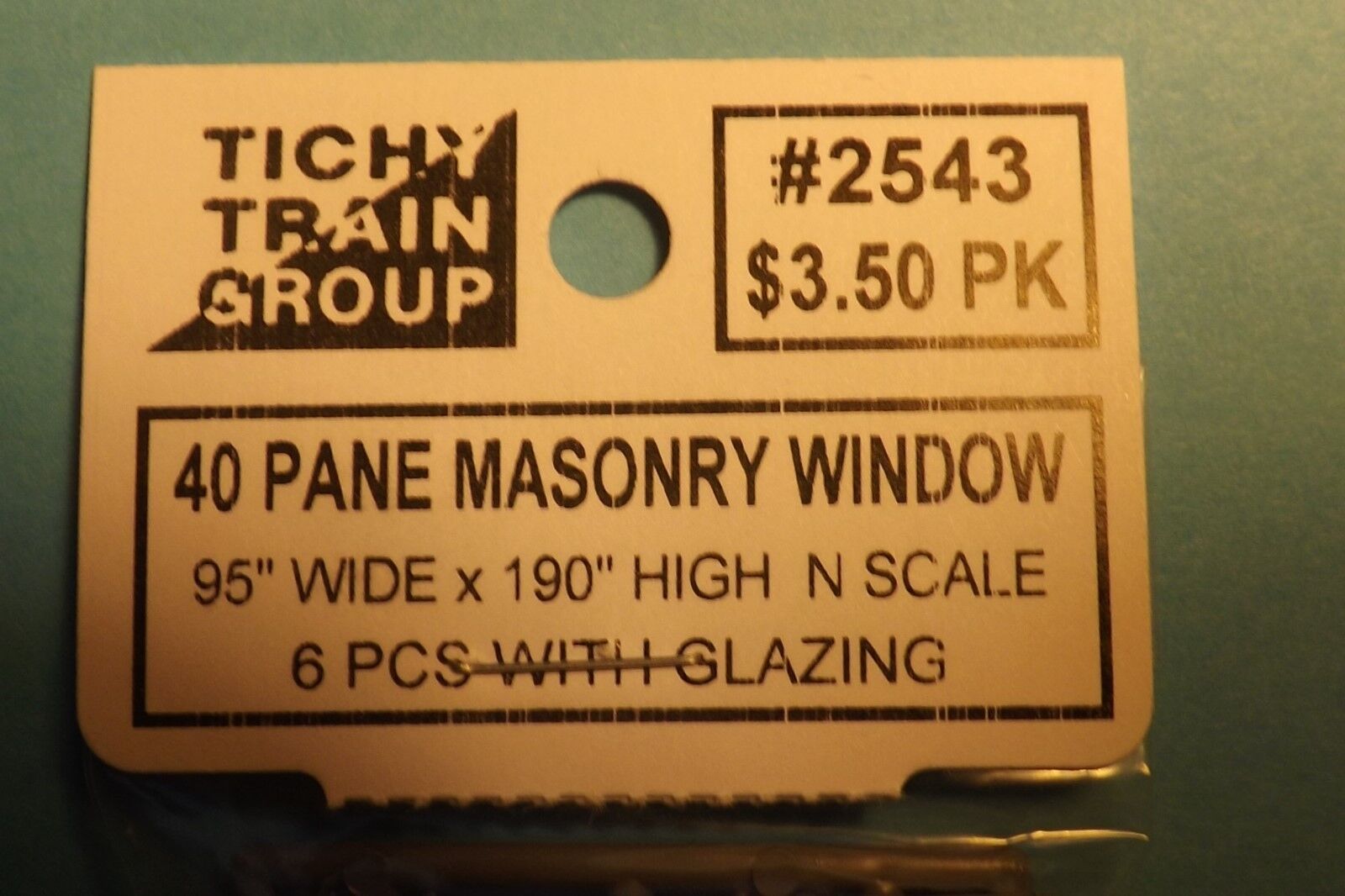 2543 tichy group  40PANE MASONARY WINDOW  95\