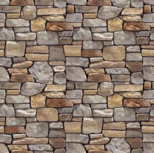 -  8 SHEETS EMBOSSED BUMPY BRICK stone wall 21x29cm G SCALE 1/24 CODE 229Dww