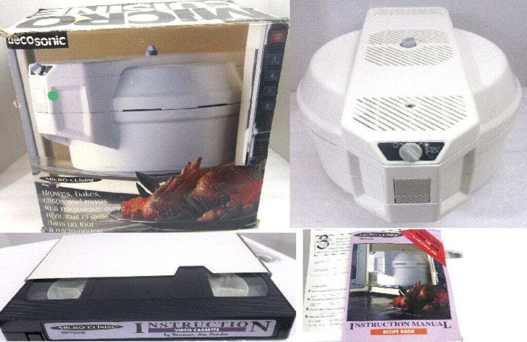 DecoSonic Micro Cuisine Browns, Bakes, Crisps Roasts in Microwave Oven