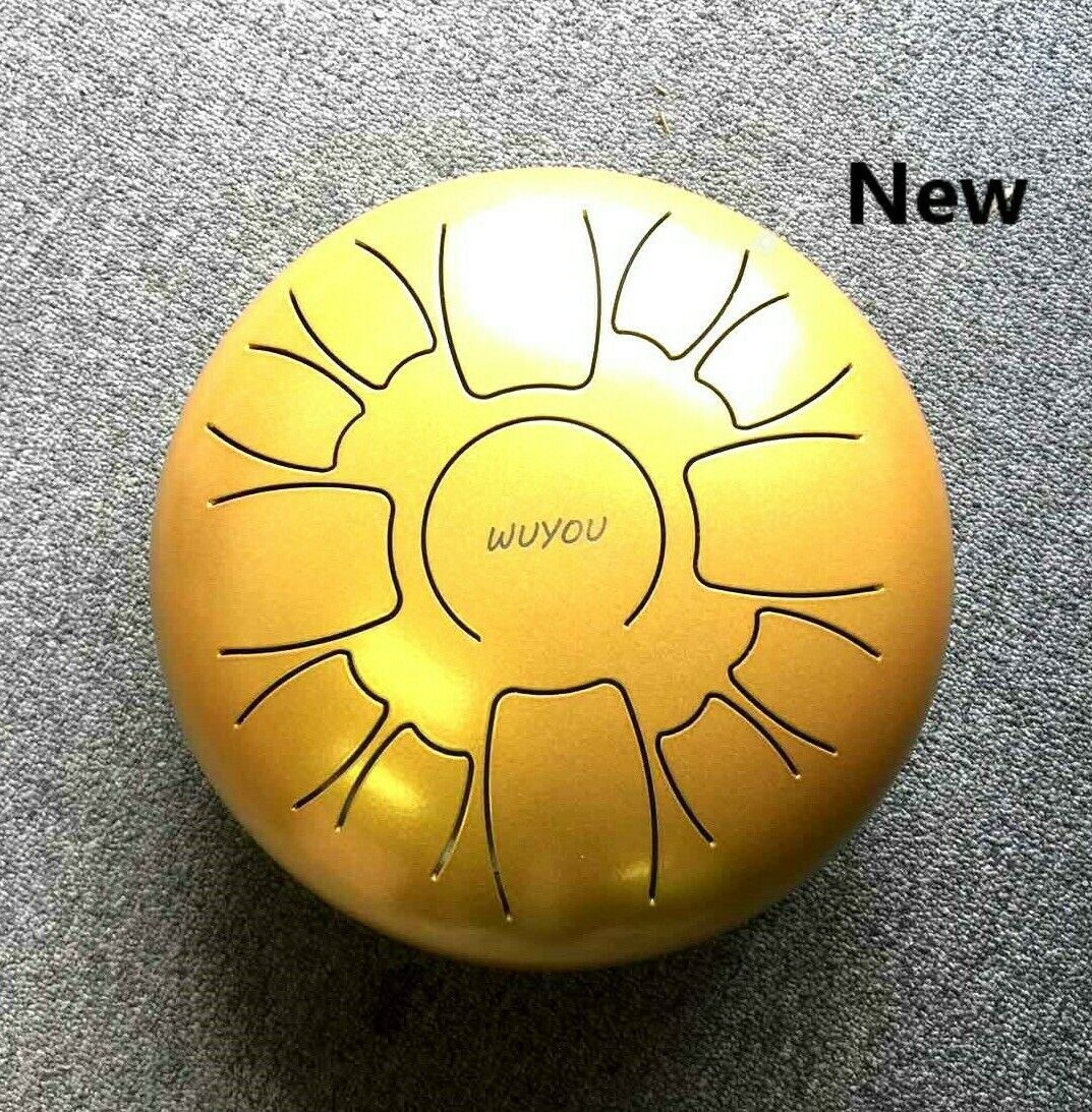 13 Notes 12 Inch Wuyou Steel Tongue Drum Handpan Percussion Instrument Drum+Bag
