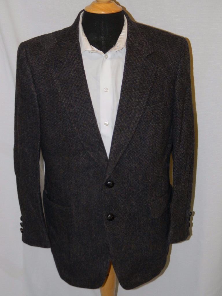 A True Classic VINTAGE Tweed MILANO Wool JACKET BLAZER Mens Size 40