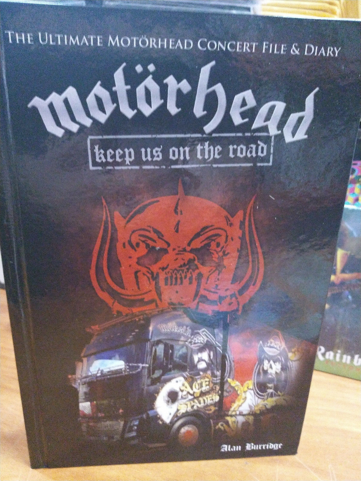 MOTORHEAD Keep Us on The Road BOOK By Alan Burridge (Lemmy,Fast Eddie,Philthy)