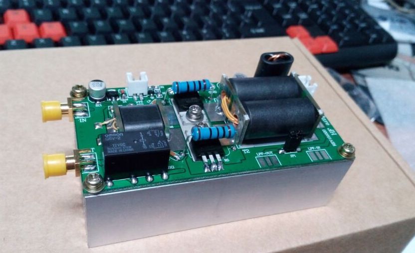DIY kits  70W SSB linear  HF Power Amplifier For YAESU FT-817 KX3  