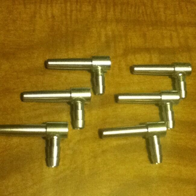 6 new 5/16 Stainless Steel Tree Saver Maple Syrup Sap Tap / Spouts / Spiles