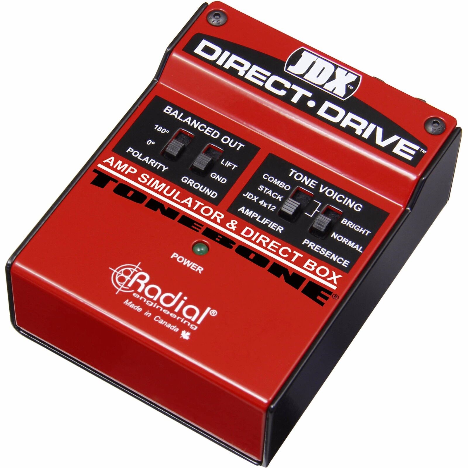 Radial Engineering JDX Direct Drive Amp Simulator and DI Box - NEW - MAKE OFFER