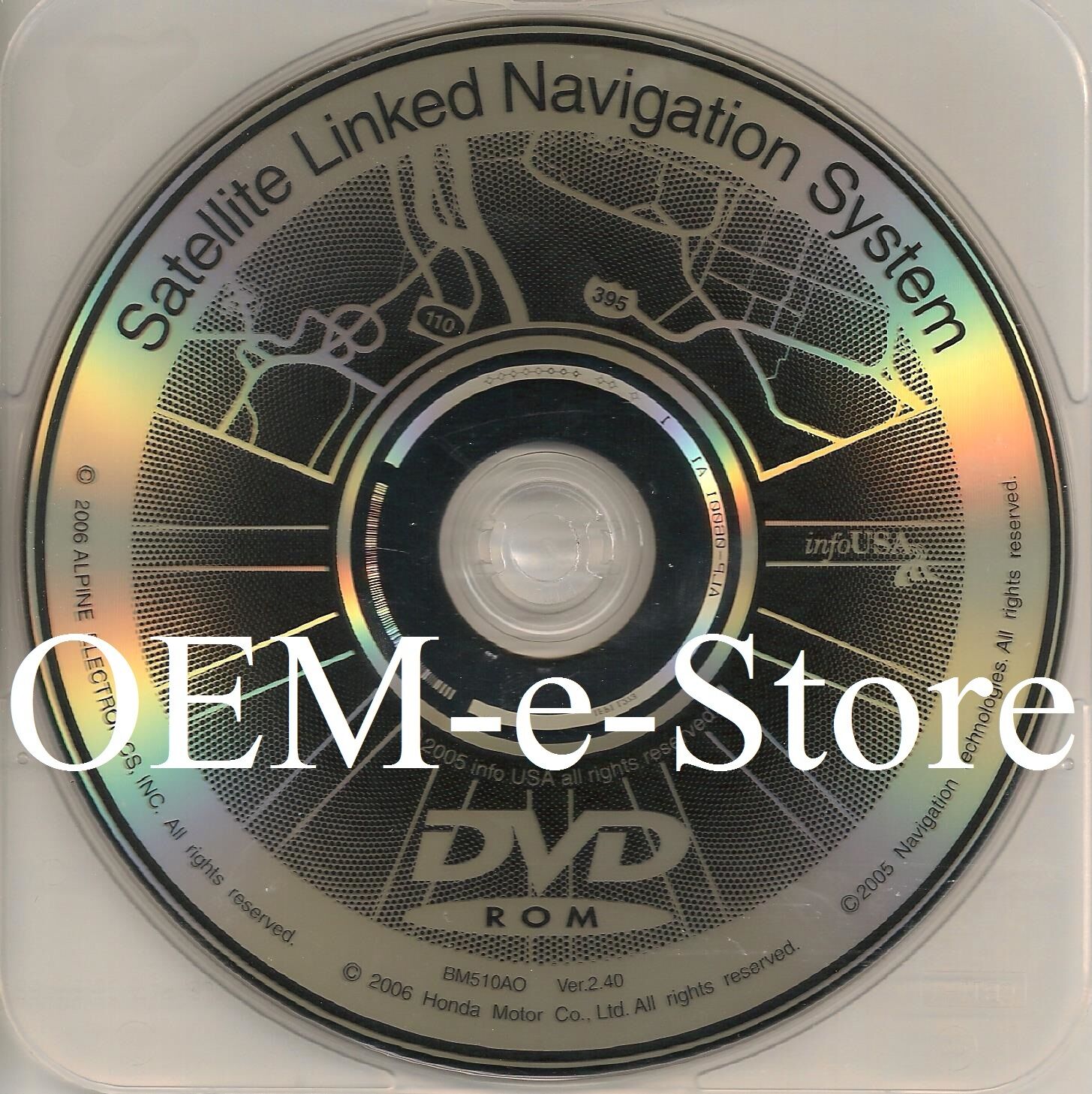 2000 2001 2002 2003 2004 Honda Odyssey EX EXL Navigation DVD Map Ver 2.40 Update