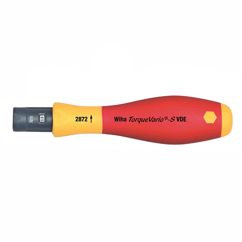 Wiha Tools 28727 Insulated Adjustable TorqueVario-S With Window Scale