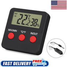 Digital Thermometer Hygrometer Temp Humidity Monitor For Egg Incubator Indoor picture