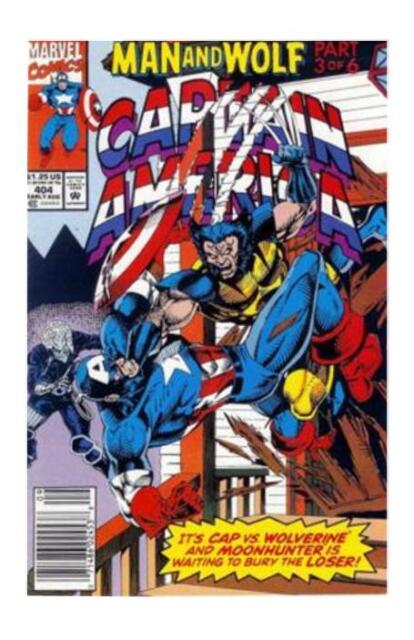 Captain America #404 (Aug 1992, Marvel)
