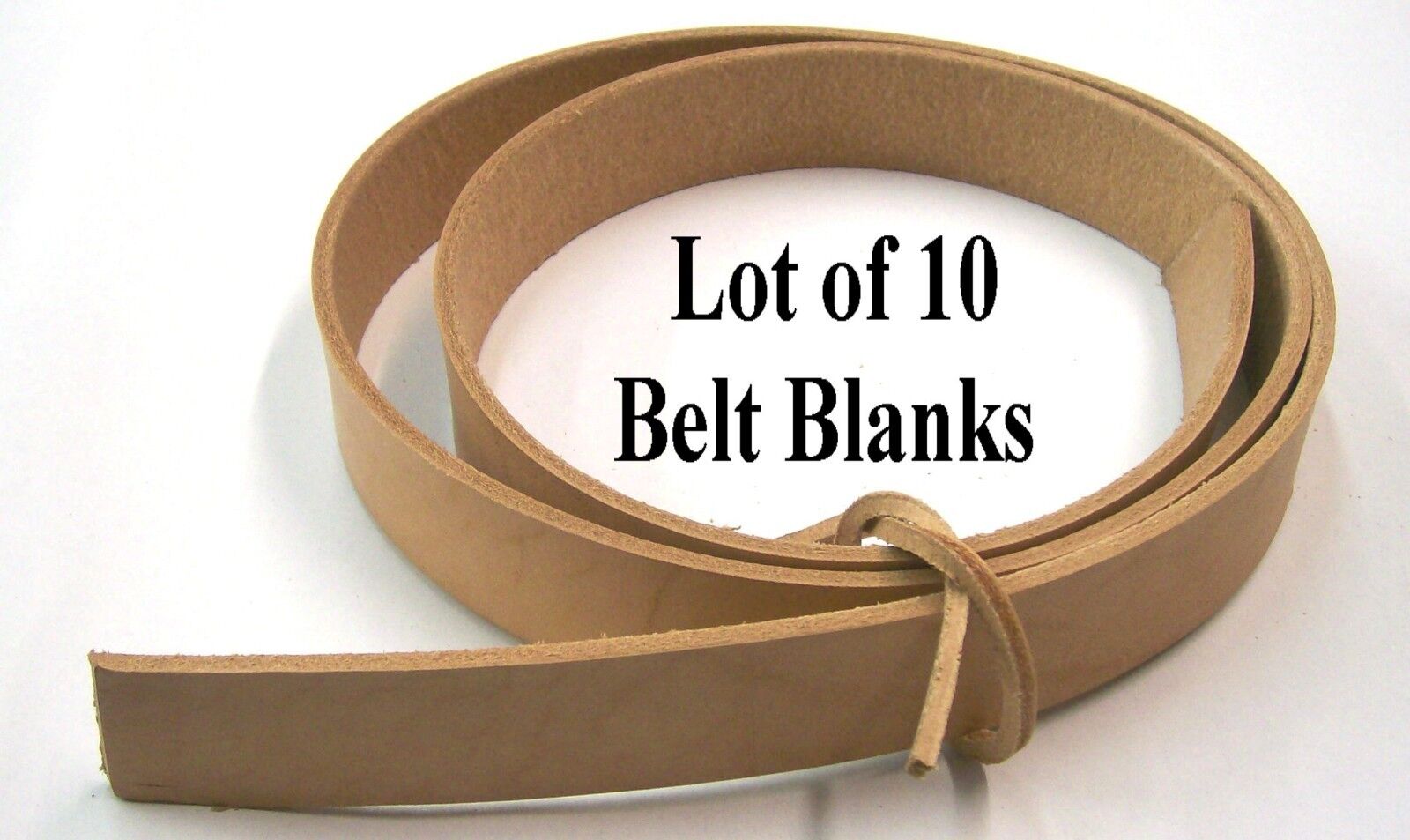 Leather Belt Blank 9 oz Natural Veg Tanned 1 1/2\