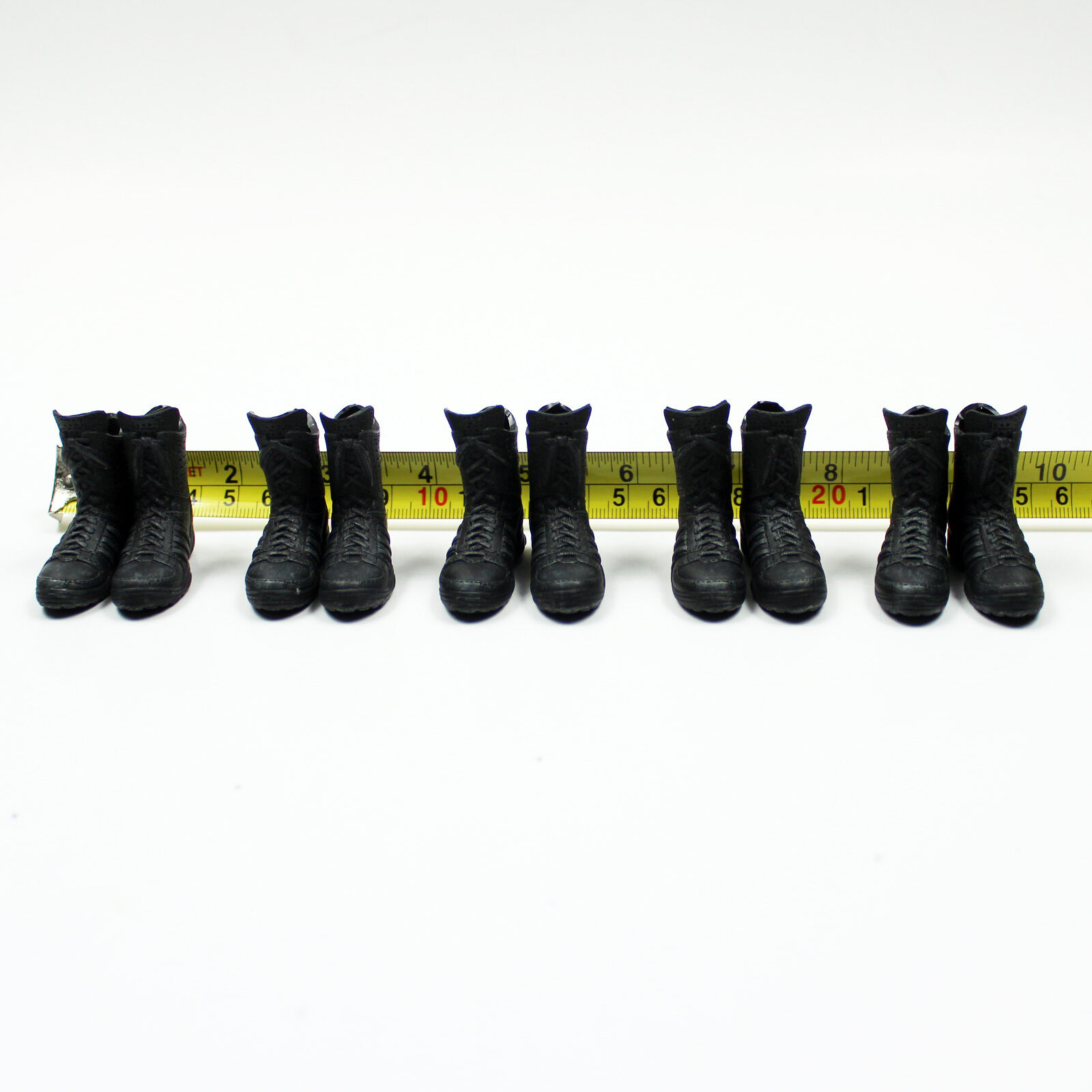 TD73-17A 1/6 Scale HOT Female Black Boots TOYS 5pcs