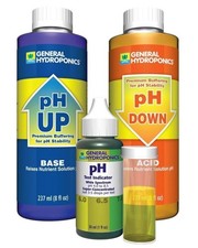 pH Test Kit General Hydroponics Acid Alkaline Water 8 oz Indicator picture