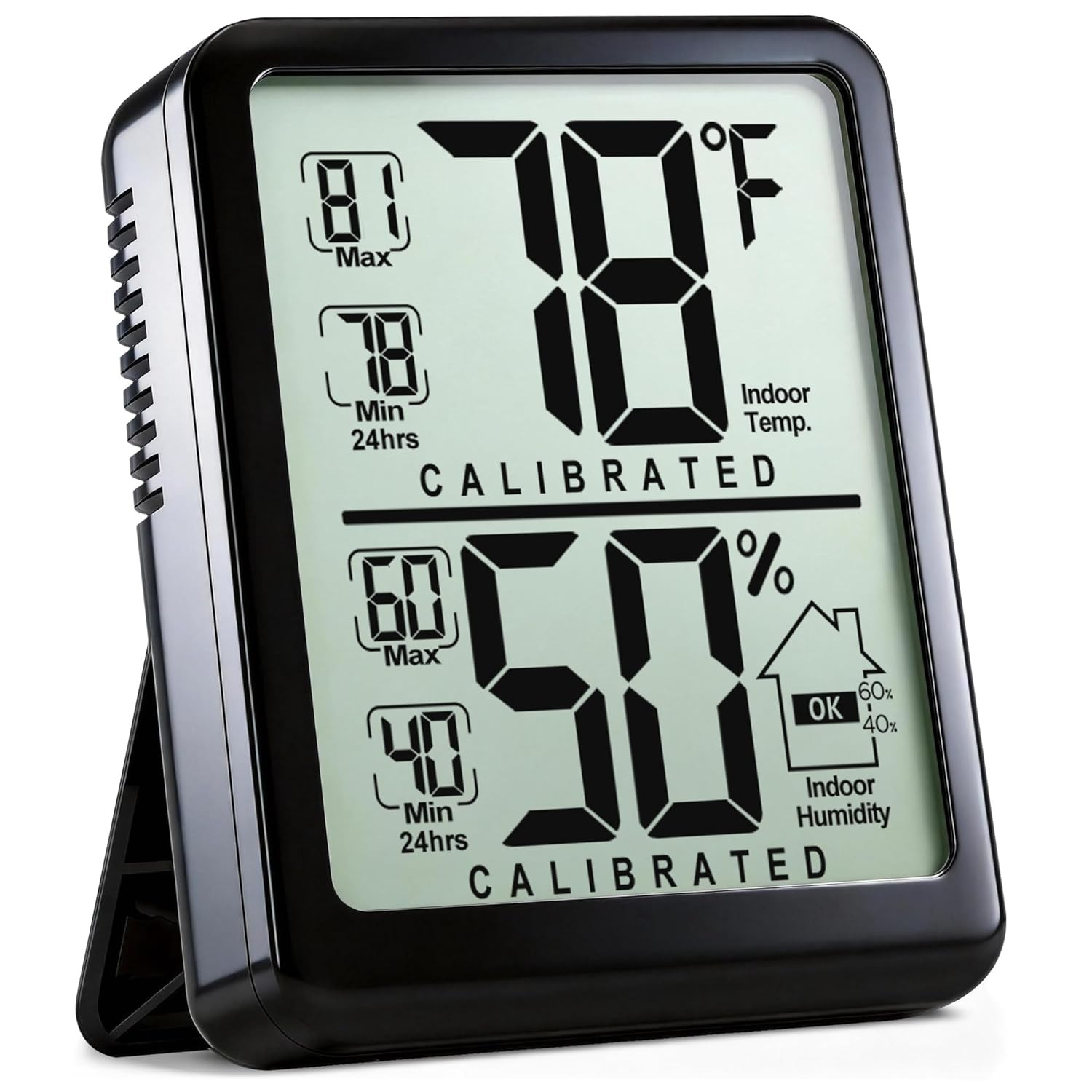 Room Thermometer, Digital Small Hygrometer Indoor Thermometer Humidity Gauge, Te Room Thermometer, Digital Small Hygrometer Indoor Thermometer Humidity Gauge, Te
