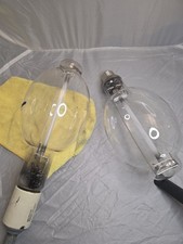 Lot of 2 Eye Hortilux Ultra Ace 940W HPS Conversion Grow Bulbs NH940HTL Untested picture