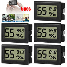 5Pcs Mini Digital LCD Thermometer Humidity Temperature Meter Indoor Hygrometer picture