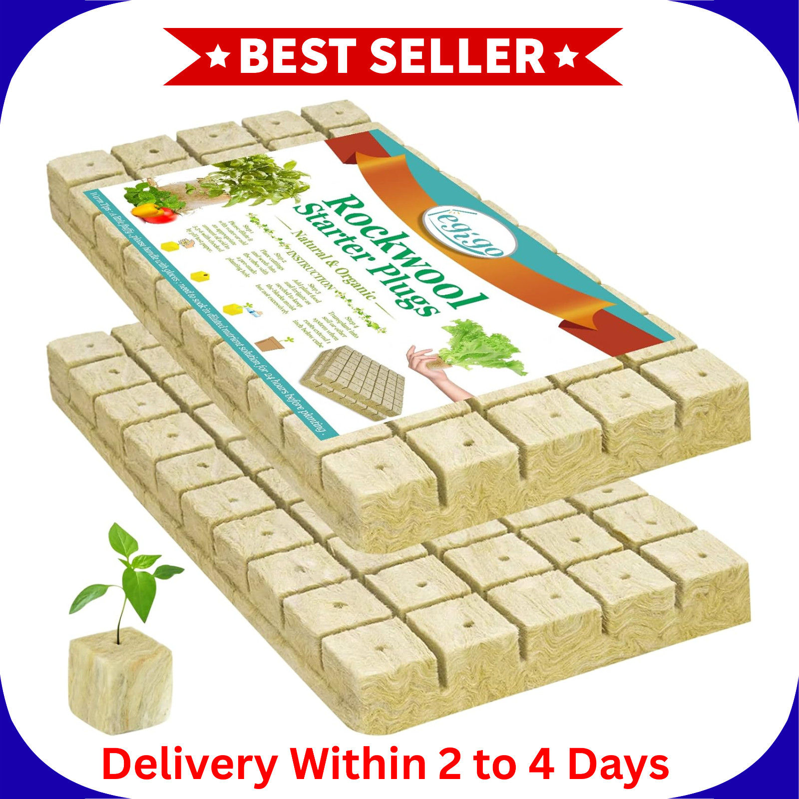 100pc 1 Inch Rockwool Cubes Seed Starter Plug Hydroponics Grow Stonewool Medium. 100pc 1 Inch Rockwool Cubes Seed Starter Plug Hydroponics Grow Stonewool Medium.