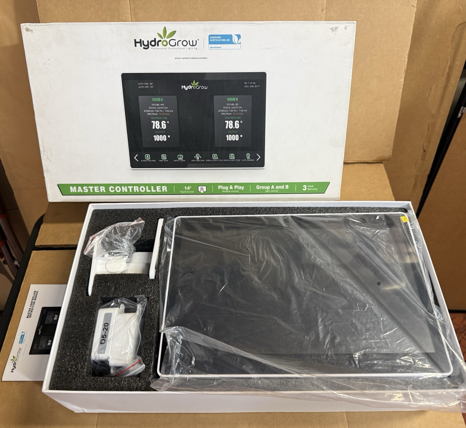 HydroGrow Master Controller Digital Lighting /Ballast Management System HydroGrow Master Controller Digital Lighting /Ballast Management System