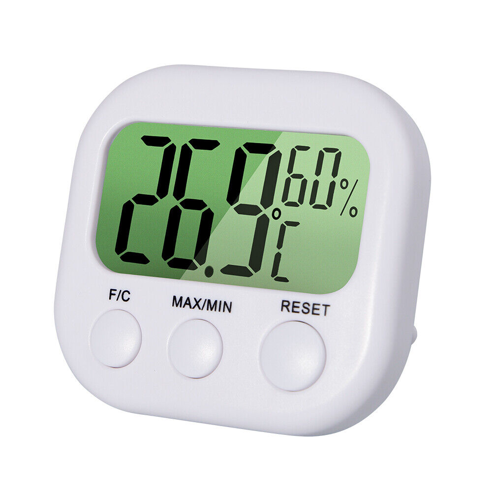 Digital LCD Indoor Temperature Sensor Humidity Thermometer Hygrometer Gauge USPS