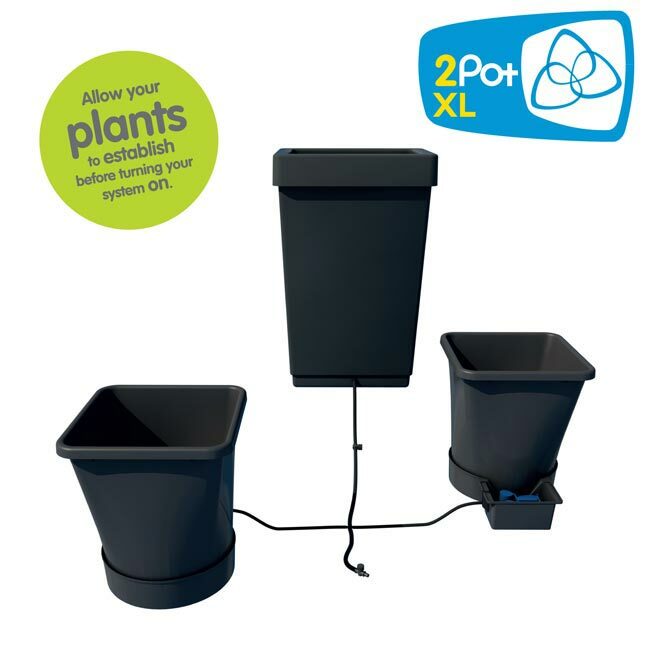 AutoPot 2 Pot XL System w/ 12.4 gal tank (6.6 gal pot) - AutoPot Water Systems