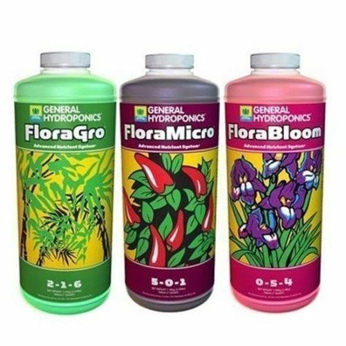 General Hydroponics Flora Series Trio, Quart (Bundle of 3) General Hydroponics Flora Series Trio, Quart (Bundle of 3)