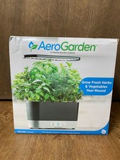 AeroGarden Harvest 6 Pod Hydroponic Indoor Garden System Black picture