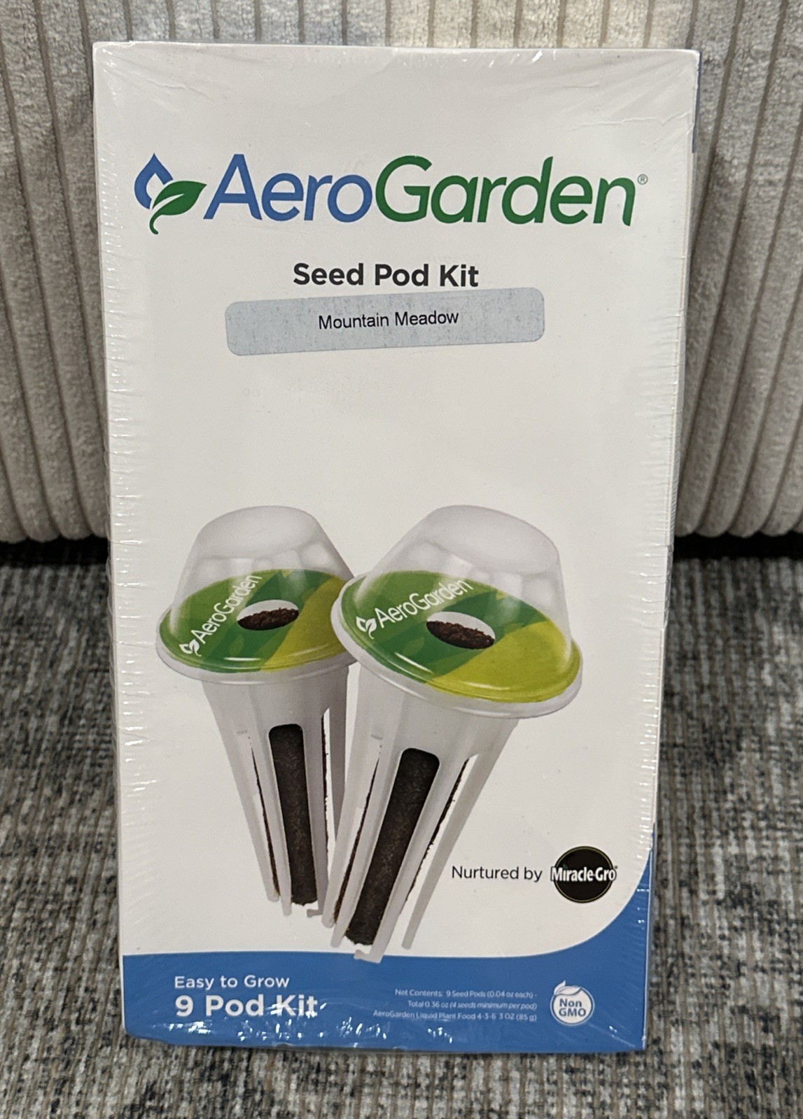 AeroGarden Mountain Meadow Mix Seed Pod Kit 9-Pod EXPIRED SELL BY 2024 SEALED AeroGarden Mountain Meadow Mix Seed Pod Kit 9-Pod EXPIRED SELL BY 2024 SEALED