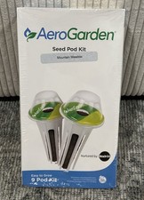 AeroGarden Mountain Meadow Mix Seed Pod Kit 9-Pod EXPIRED SELL BY 2024 SEALED picture
