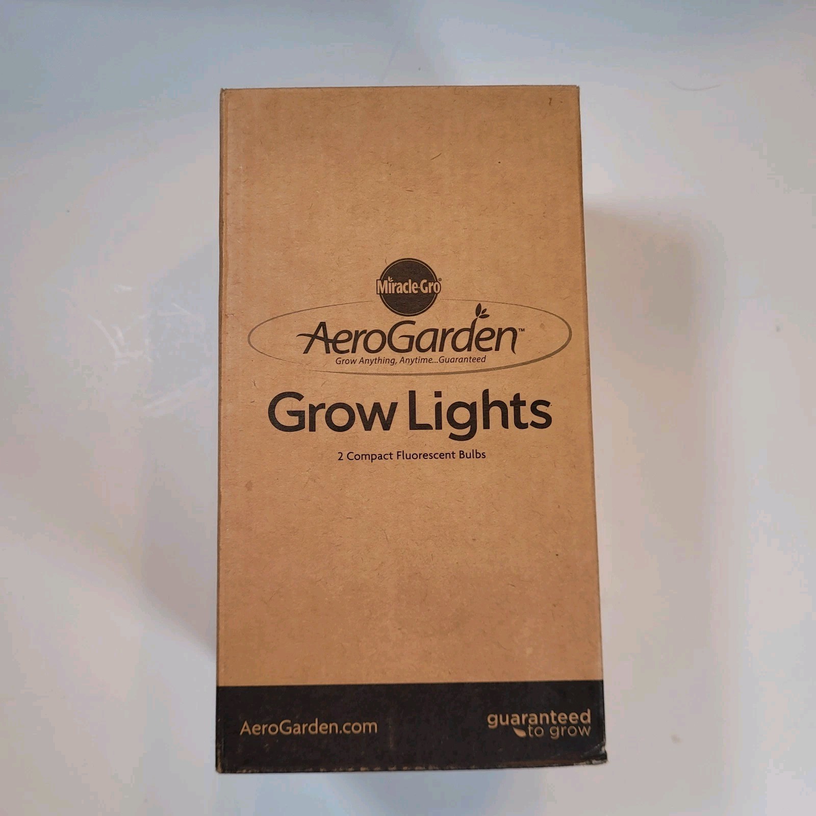 AeroGarden 100340 Grow Light Bulbs Compact Fluorescent CFL Pack of 2 New AeroGarden 100340 Grow Light Bulbs Compact Fluorescent CFL Pack of 2 New