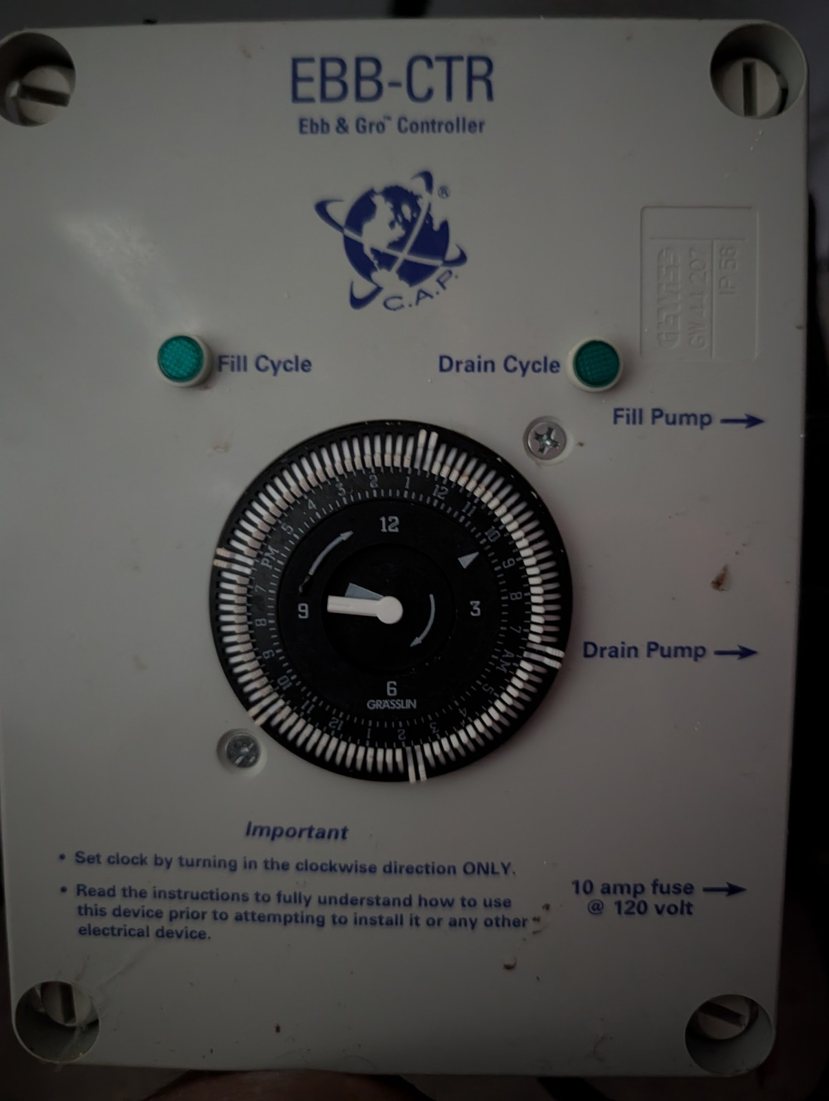 Active Aqua Grow Flow Ebb and Gro Controller Unit and 36 buckets Active Aqua Grow Flow Ebb and Gro Controller Unit and 36 buckets
